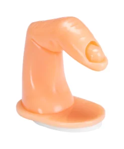GLOSSIQ Practice Finger with Slot for Tips – Practice Model for Nail Extensions | Set of 5 or 10