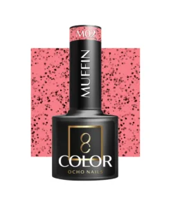 GLOSSIQ x OCHO NAILS Muffin M02 – 5g | Gel Polish with Dots Effect for a Playful Summer Look