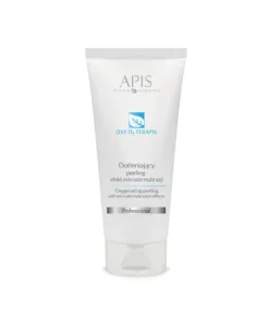 GLOSSIQ x APIS – Oxygenating Peeling 200 ml – Oxygen peel with a microdermabrasion effect and volcanic rock