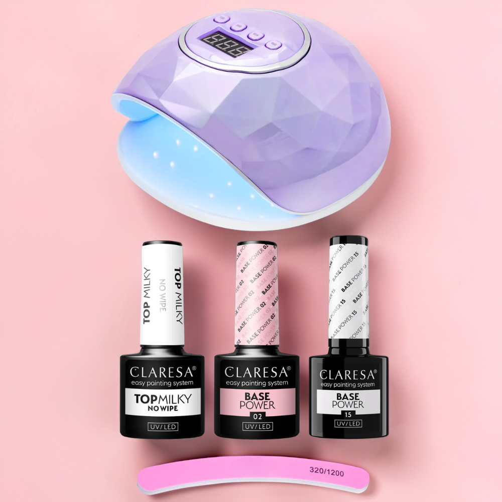 GLOSSIQ Soft Bloom Starter Kit – Everything You Need for a Flawless Babyboomer Manicure at Home